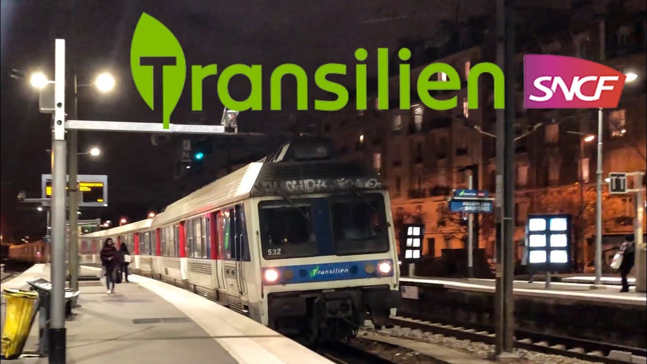 SNCF Z6400 Ligne L Transilien/ Электропоезда Z6400 на линии L