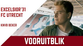 Screenshot van video Corné In't Hout: "Ik heb gewoon iets met Excelsior'31" | Vooruitblik Excelsior'31 - FC Utrecht