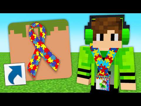 JOGUEI MINECRAFT PARA PESSOAS COM AUTISMO