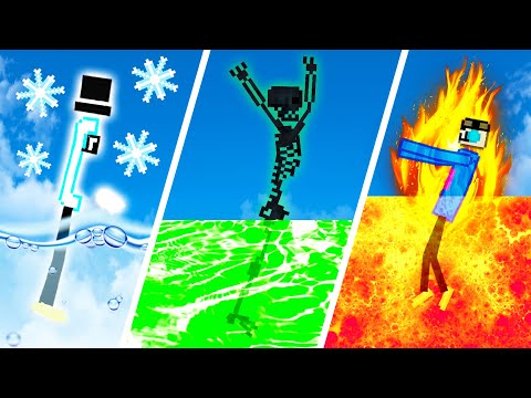 We Freeze, Melt in Acid, and Burn in Lava with Insane Floods in People Playground!