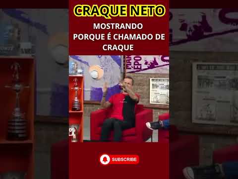 CRAQUE NETO MOSTRA PORQUE É CHAMADO DE CRAQUE !  E TIRA ONDA COM O PROPIO CORINTHIANS