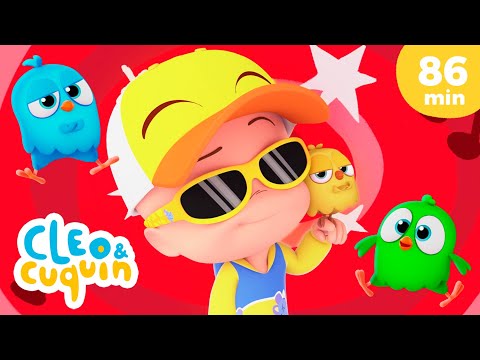 Pintinho Amarelinho 🐥🎧  e mais músicas infantis de Cleo e Cuquin