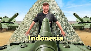 Lindungi $500.000 Pertahankan! | MrBeast Indonesian Dubbed | MrBeast Dijuluki Bahasa Indonesia
