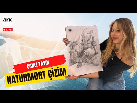 Naturmort Çizim ✍️  CANLI