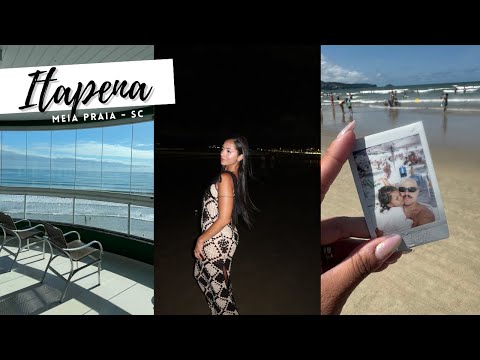 VLOG DA VIAGEM: ITAPEMA, MEIA PRAIA- SC, FÉRIAS, VIRADA DO ANO, APÊ BEIRA MAR, PRAIA E MUITA COMIDA!