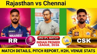 Rajasthan vs Channai Match Analysis 