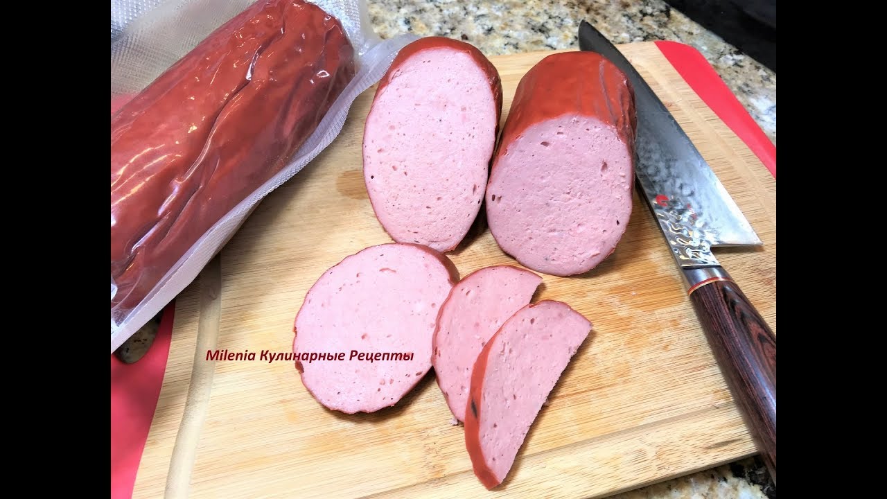 ДОКТОРСКАЯ КОЛБАСА в духовке. ДОМАШНЯЯ КОЛБАСА. Вкуснятина из Детства! Просто. Homemade Sausage