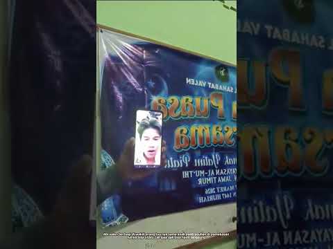 Valen DA7 buka puasa bersama panti asuhan di pamekasan di wakili orang tua nya sambil berbagi