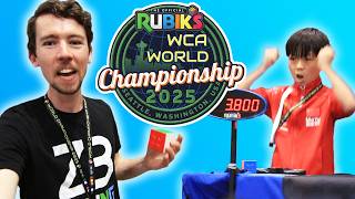 My first Rubik's Cube WORLD CHAMPIONSHIP!