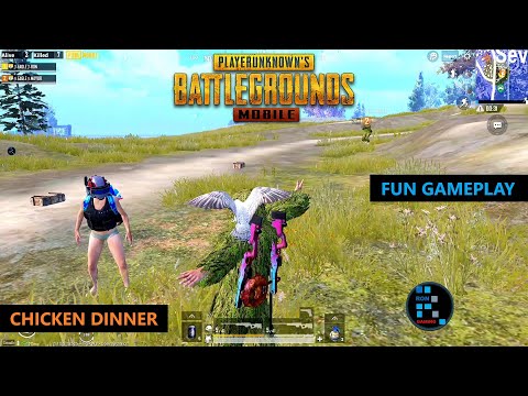 PUBG MOBILE | AMAZING DUO MATCH FUN GAMEPLAY CHICKEN DINNER