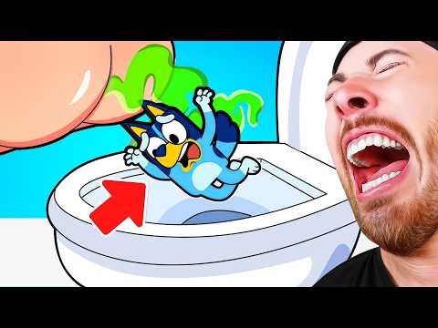 FUNNY BLUEY MEME ANIMATIONS! TRY NOT TO LAUGH