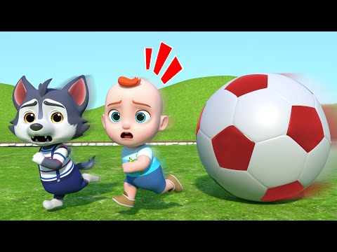 Playing Outdoors Kids Song | Leo Nursery Rhymes