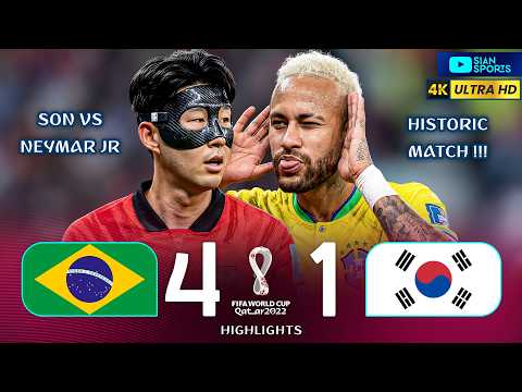 NEYMAR E A SELEÇÃO BRASILEIRA DERAM SHOW E HUMILHARAM A MAIOR GERAÇÃO COREANA DE TODOS OS TEMPOS!