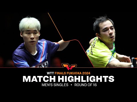 Jang Woojin vs Hugo Calderano | MS R16 | WTT Finals Fukuoka 2024