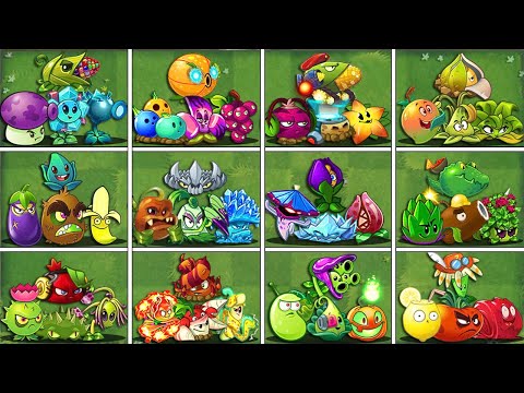 Random 12 Team 4 Plants vs 4 Team zombies - Who Will Win? - Pvz 2 Battlez