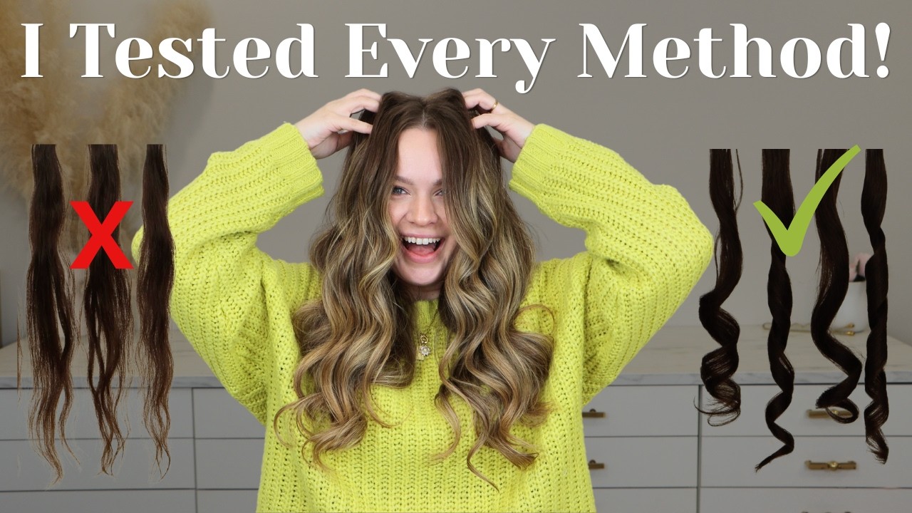 Which Curling Methods Actually Hold All Day! (especially if your hair doesn’t hold a curl)