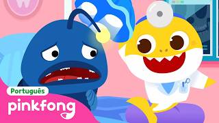 Criaturas Assustadoras do Mar Profundo 🏥 | Bebê Tubarão Dentista | Pinkfong! Canções para Crianças