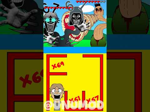 Sprunki Maze Battle: Help SCP 67 & 61 Defeat Hamood Habibi 999% #hamoodhabibi #67song #sixone
