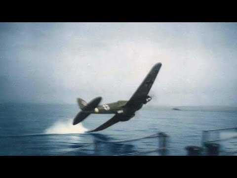 WWII German and Japanese Aircraft Shot Down - Unique Moments Seconds Before Disaster
