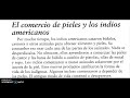 El comercio de pieles y los indios americanos