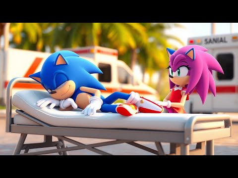 SONIC Go To The Hospital? Please Don't Leave Us Alone!! | Sad Story | Sonic The Hedgehog 3 Animation