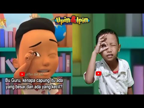 Mari mengenal Capung || Kompilasi tiru aksi Upin Ipin