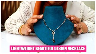 BEAUTIFUL DESIGN NECKLACE COLLECTIONS 🩷 NAKSHATHRA GOLD AND DIAMONDS