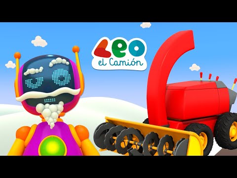 Leo el Camión - Leo y el Mini-Cargador - Carritos para niños