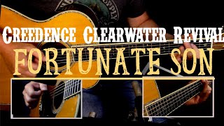 Fortunate Son (Creedence Clearwater Revival) Fingerstyle Guitar