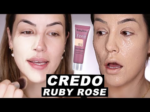 TESTEI A NOVA BASE FEELS RUBY ROSE E MISERICÓRDIA...