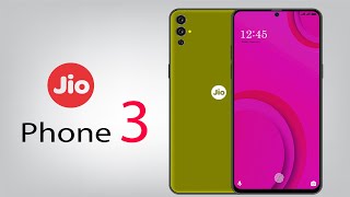 Jio Phone 3 - Triple Camera, 8GB  RAM, Super LCD6, Gorilla Glass 6, CONCEPTS!