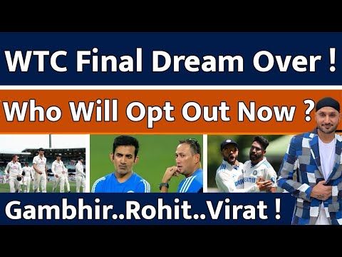 IND VS AUS : WTC Game Over | New Team India में कौन कौन| Rohit Sharma | Virat Kohli | Jasprit Bumrah