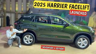 2025 Tata Harrier Facelift LAUNCHED |  Harrier Adventure X Review - Creta के PRICE में SUV ??