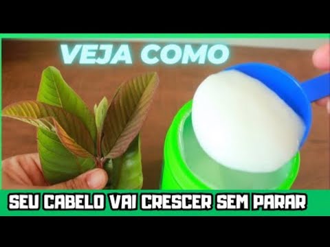 🌟 COMO FAZER SEU CABELO CRESCER em 1 MÊS FAZENDO ESSA HIDRATAÇÃO CASEIRA