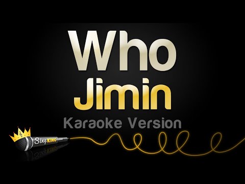 Jimin - Who (Karaoke Version)