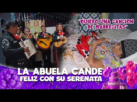 Los mariachis se lucieron con esas HERMOSAS canciones para la ABUELA CANDE 🥳