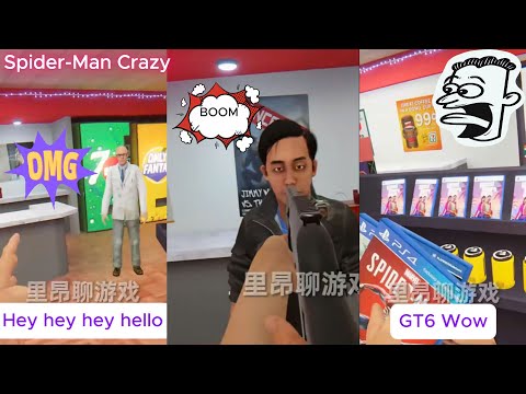 The chaotic and hilarious journey with GTA 6 had me laughing out loud.| Spider-Man Crazy #gta