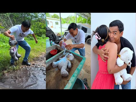 ¡Larin le Da a su Novia un Oso Reciclado y Ella Cree que es Nuevo! 🤯 | Comedia Brutal de Larin