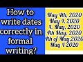 Date Formats: British vs American