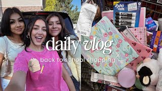 a day in my life // back to school shopping, my diet, haul