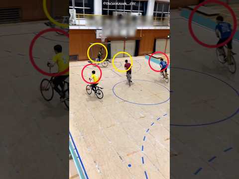kick a football with a bicycle .#shortvideo