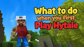 Hytale Tutorial For Those Just Starting for the First Time!