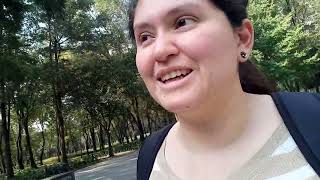 De paseo en Chapultepec.