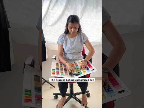 The process behind Customised set #bangle #taashacraft #bangleset #banglelove #handmadebangles