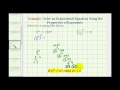 Exponential Equations and Factorization