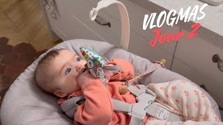 Vlogmas jour 2 Être parent c'est aimer galérer