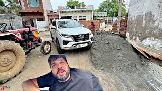 गाँव में Fortuner का Accident कर दिया 🙏🏼