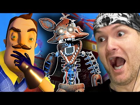 ПРИВЕТ СОСЕД МУТИРОВАЛ В ФОКСИ! И напугал меня до смерти ► Hello Neighbor #2