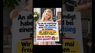 Sind die Koffer 🧳 schon gepackt ? #CDU #SPD #Grünen #Hasseloff #Söder