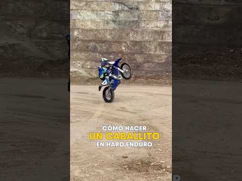 Clases profesionales de Hard Enduro 👉 Cómo hacer un caballito 🏍️
